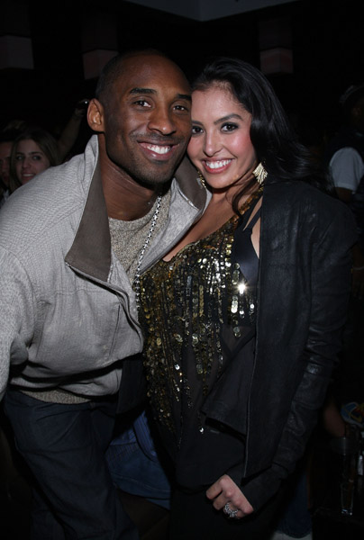 player in the league Kobe Bryant and his pregnant wife VANESSA BRYANT ...